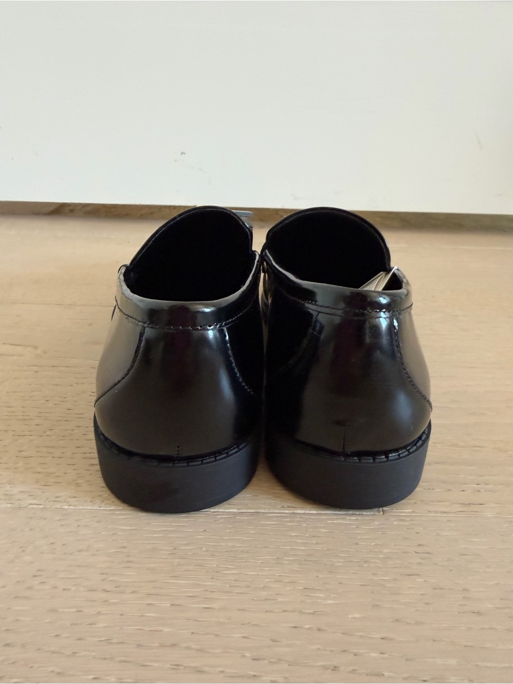 MANGO Black Tassel Loafers - Picture 8 of 16
